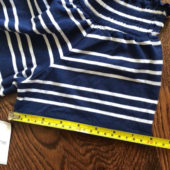Liz Claiborne Short Sleeve Stripe T-Shirt - Picture 3 of 3
